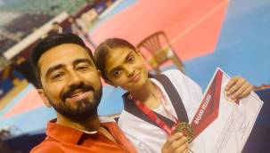 TAEKWONDO'DA ALTIN MADALYA ALİAĞA'YA