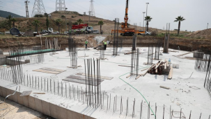 ALİAĞA SANAYİ SİTESİ CAMİ PROJESİNİN TEMELİ ATILDI