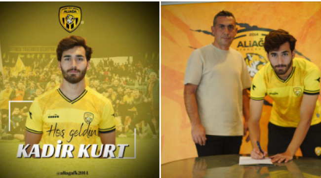 ALİAĞASPOR FK'YA BİR TRANSFER DAHA