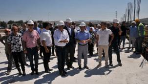 ŞAKRAN SANAYİ SİTESİ'NİN TEMELİ TÖREN İLE ATILDI