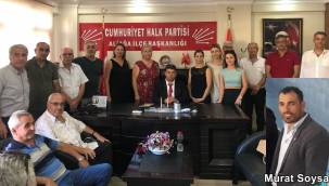 ALİAĞA CHP'DE GÖREV DAĞILIMI YAPILDI.CHP'NİN YENİ MECLİS ÜYESİ MURAT SOYSAL OLDU