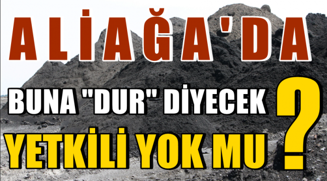 ALİAĞA'DA ÜÇÜNCÜ CÜRUF DAĞINA ONAY VERİLDİ!