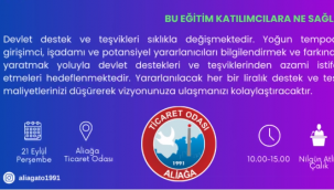 ALTO'DAN İŞLETMELERE "YATIRIM VE DEVLET DESTEKLERİ" EĞİTİMİ