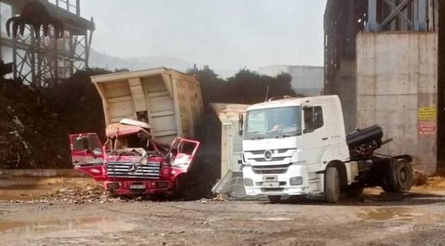 MARAŞ'TAKİ DEPREMDEN KURTULDU, ALİAĞA'DA DORSENİN ALTINDA CAN VERDİ!