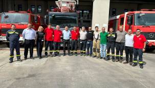 PETROL-İŞ YÖNETİMİNDEN İTFAİYE HAFTASI ZİYARETİ