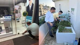 ÜLKÜ OCAĞI ÖNCE ESNAFA SİFTAH ATTI,SONRA PERMAKÜLTÜR BAHÇE YAPTI