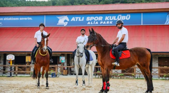 ALİA ATLI SPOR KULÜBÜ BİNİCİLİK EĞİTİMLERİNE BAŞLIYOR