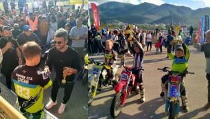 ALİAĞALI MİNİK MOTORCUDAN BİR KUPA DAHA