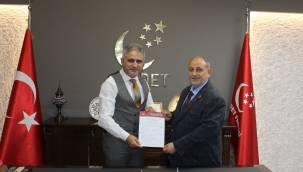 MAHMUT KOÇ, BAŞKANLIK İÇİN ADAYLIK BAŞVURUSU YAPTI 