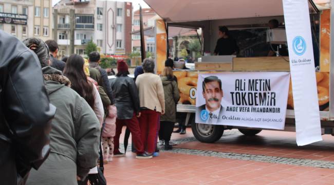 ALİAĞA ÜLKÜ OCAKLARINDAN LOKMA HAYRI