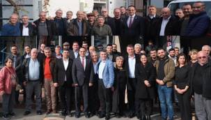 CHP'NİN BÜYÜKŞEHİR ADAY ADAYI ATİLA'DAN ALİAĞA'YA ZİYARET