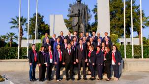 CHP MECLİS ÜYESİ ADAYLARINDAN İLK ZİYARET ATATÜRK ANITINA