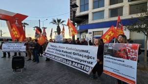 HKP'DEN İZMİR'DE "LAİKLİĞE SAHİP ÇIKACAĞIZ" EYLEMİ