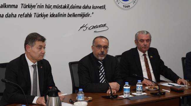 ALİAĞA, BERGAMA VE MENEMEN TİCARET ODALARI BİR ARAYA GELDİ