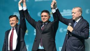 CUMHURBAŞKANI ERDOĞAN İZMİR MİTİNGİNE KATILDI