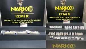 İZMİR'DE 67 AYRI UYUŞTURUCU OPERASYONUNDA 55 KİŞİ TUTUKLANDI