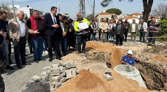 TUGAY VE GÜÇ SÖZÜNÜ TUTTU. ŞAKRAN'IN KANALİZASYON SORUNU SONA ERİYOR!