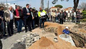 TUGAY VE GÜÇ SÖZÜNÜ TUTTU. ŞAKRAN'IN KANALİZASYON SORUNU SONA ERİYOR!
