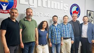 EĞİTİM İŞ İZMİR 7 NOLU ŞUBEDE GÖREV DAĞILIMI YAPILDI 