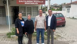 MHP'DEN MUHTARLARA TEBRİK ZİYARETİ