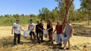 CHP'DEN KUŞ CENNETİNDE TEMİZLİK