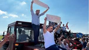 KINIK'TAKİ ÇİFTÇİLERİN BAŞLATTIĞI EYLEM BURSA'YI DA HAREKETE GEÇİRDİ