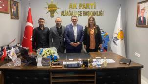 AK PARTİ MİLLETVEKİLİNDEN ALİAĞA'YA ZİYARET