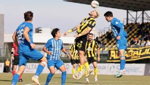 BERABERLİĞE RAZI OLAN ALİAĞASPOR FK 2 PUANI KAYBETTİ