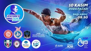 GENÇ YÜZÜCÜLER ALİAĞA'DA ATATÜRK ANISINA YARIŞACAK
