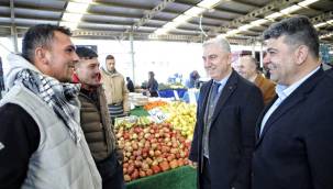 BERGAMA BELEDİYE BAŞKANINDAN ALİAĞA'YA ZİYARET