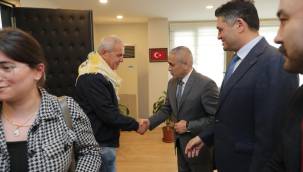 ALİAĞA'DA İLÇE PROTOKOLÜ BAYRAMLAŞTI