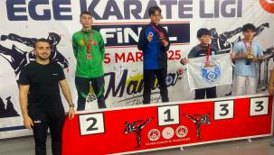 ALİAĞALI GENÇ SPORCULAR MADALYALARLA DÖNDÜ