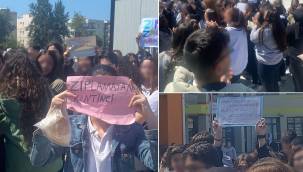 ŞEHİT ÖZGÜR ÇEVİK ÖĞRENCİLERİ İSYAN ETTİ