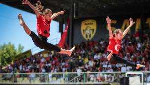 19 MAYIS ALİAĞA'DA COŞKUYLA KUTLANDI