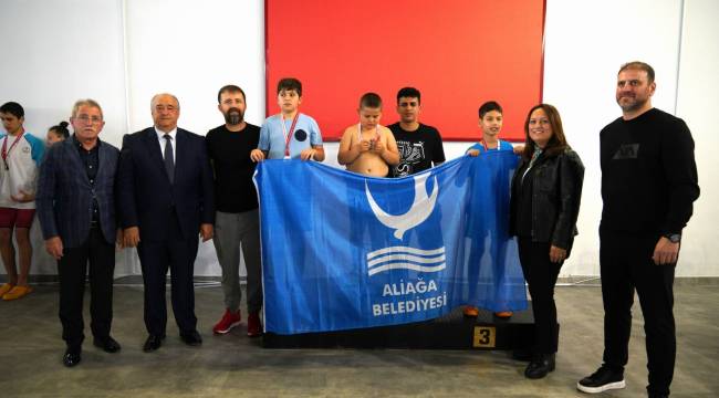 ALİAĞALI ÖZEL SPORCULAR 15 MADALYA BİRDEN KAZANDI