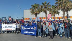 RAVAGO'DA İŞÇİLER RESMEN GREV İLAN ETTİ