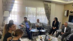 AK PARTİ HEYETİNDEN ALİAĞA'YA ZİYARET