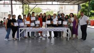 ALİAĞA BELEDİYESİ'NDEN HELVACI'DA ANNELERE ÖZEL EĞİTİM