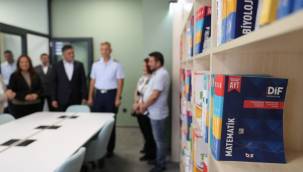 ALİAĞA "AZİZ SANCAR KÜTÜPHANESİ"AÇILDI