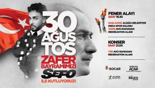 ALİAĞA'DA 30 AĞUSTOS ZAFER BAYRAMI FENER ALAYI VE SEFO KONSERİ İLE KUTLANACAK