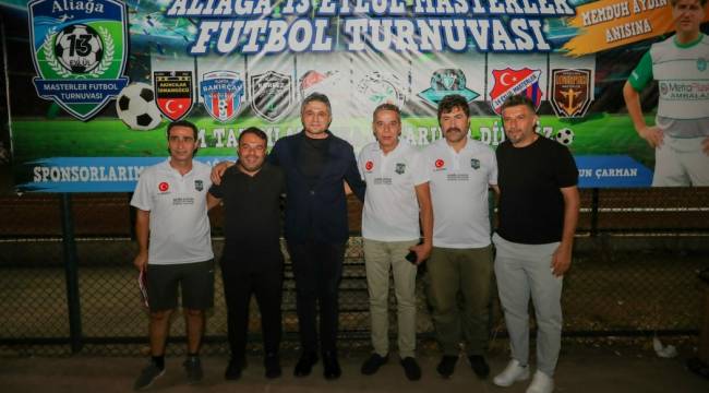 ALİAĞA'DA MASTERLER FUTBOL TURNUVASI BAŞLADI