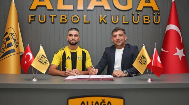 ALİAĞASPOR FK'DAN ANLAMLI İMZA