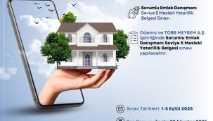 ALTO'DA EMLAK DANIŞMANLIĞI MESLEKİ YETERLİLİK SINAVI BAŞVURULARI DEVAM EDİYOR