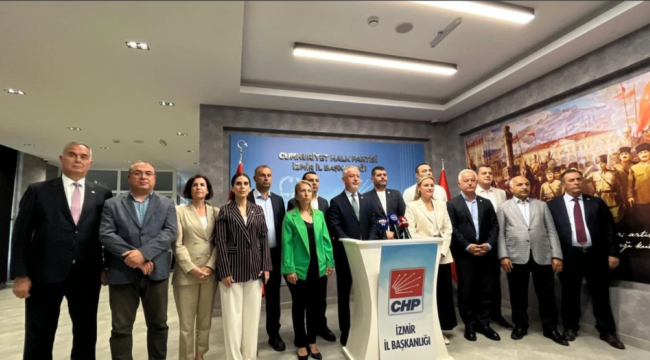 CHP'NİN 14 MİLLETVEKİLİ İZMİR'DE SAHA ÇALIŞMASINA BAŞLADI