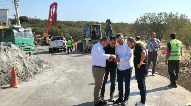 ŞAKRAN'DA DOĞALGAZ ÇALIŞMALARININ 2.ETABI BAŞLADI