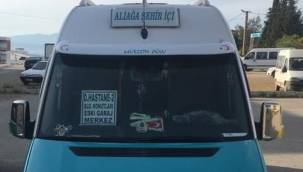 ALİAĞA Y.MAHALLE D.HASTANESİ-2 DOLMUŞ GÜZERGAHI DEĞİŞTİ