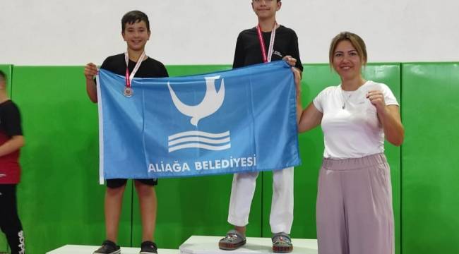 ALİAĞALI SPORCULAR ZİRVEDE