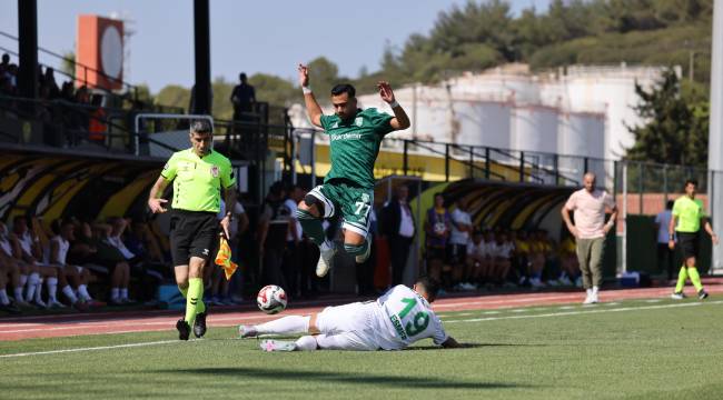 ALİAĞASPOR FK KUPADA TUR ATLADI