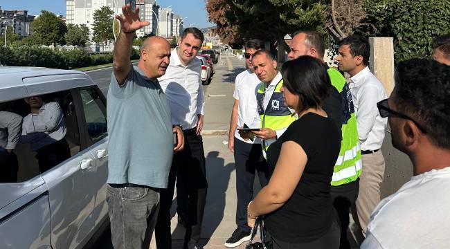 GÜÇ'LÜ EKİP ALİAĞA'DAKİ ÇALIŞMALARI YERİNDE İNCELEDİ