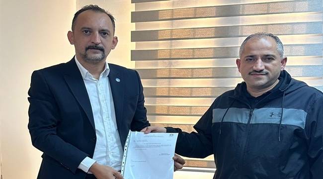 ALİAĞA İYİ PARTİ YÖNETİMİ MAZBATAYI ALDI